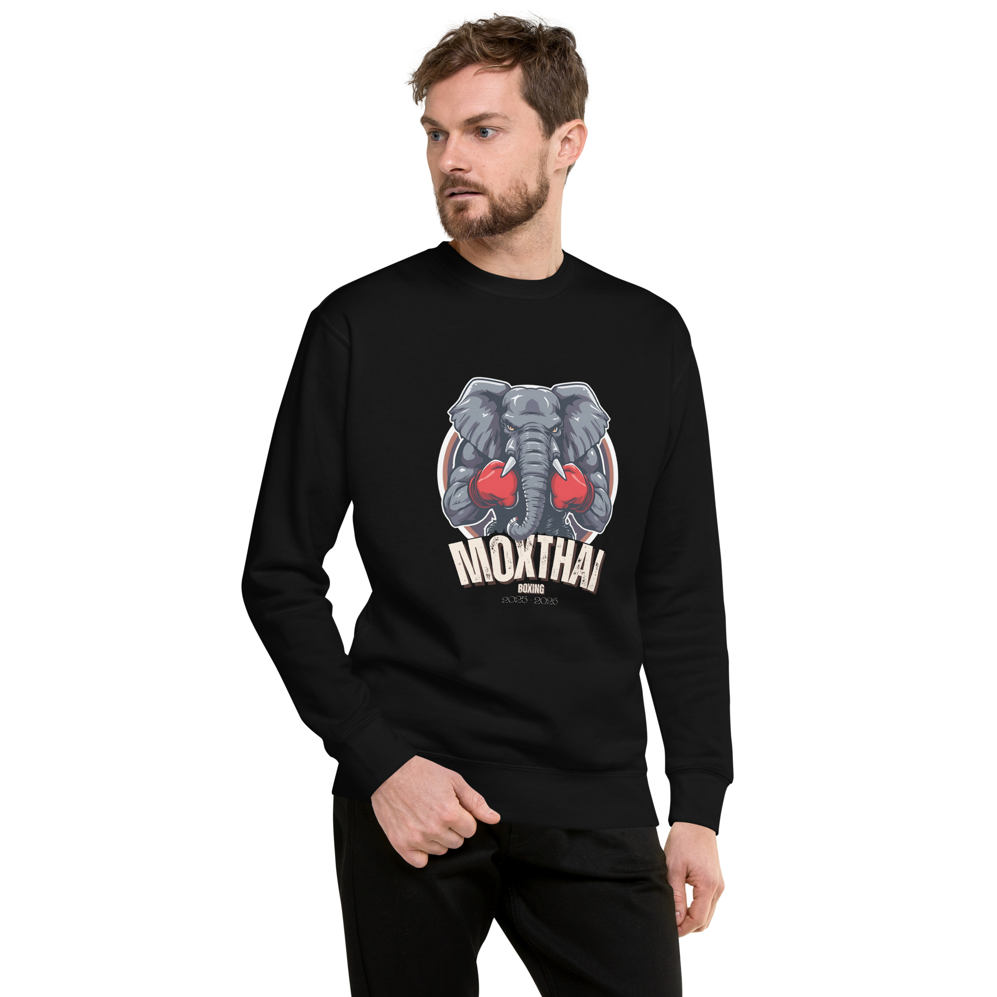 Sweatshirt premium MOX THAI Boxing 2025‑2026